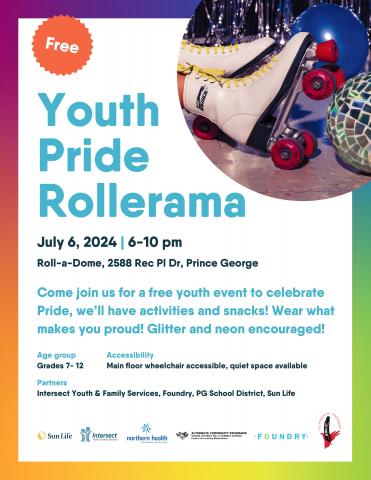 Graphic for Youth Pride Rollerama