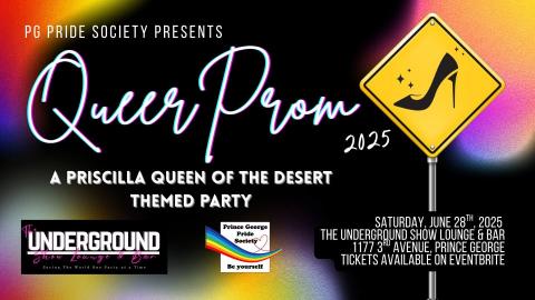 queer prom 2025 poster