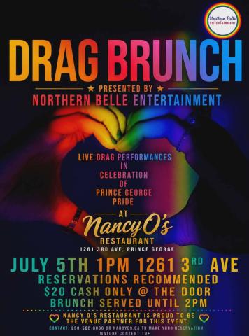Drag Brunch Graphic